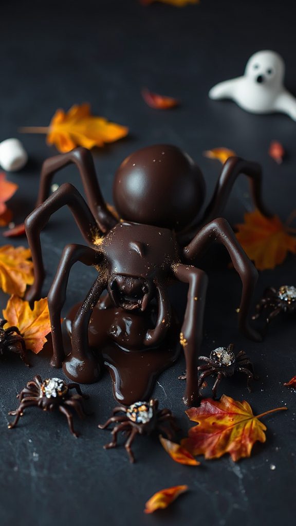 creepy crawly chocolate spiders creepy crawly chocolate spiders