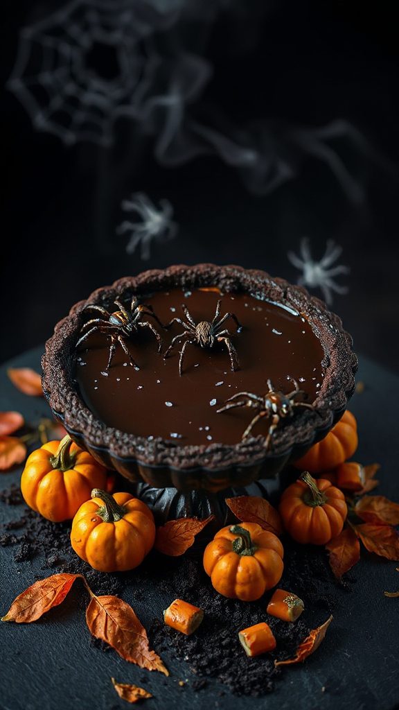 creepy crawly chocolate tart creepy crawly chocolate tart