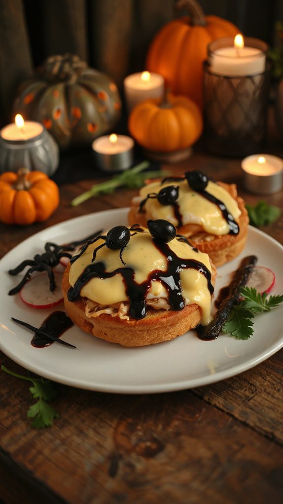 creepy crawly crab benedict