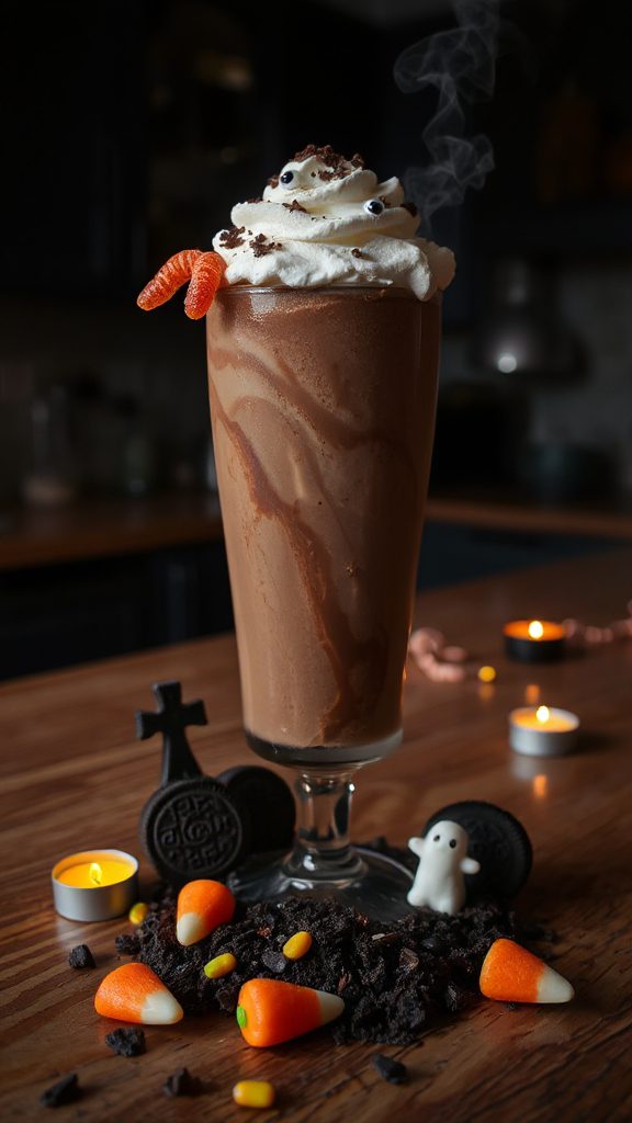 creepy delicious halloween milkshake creepy delicious halloween milkshake
