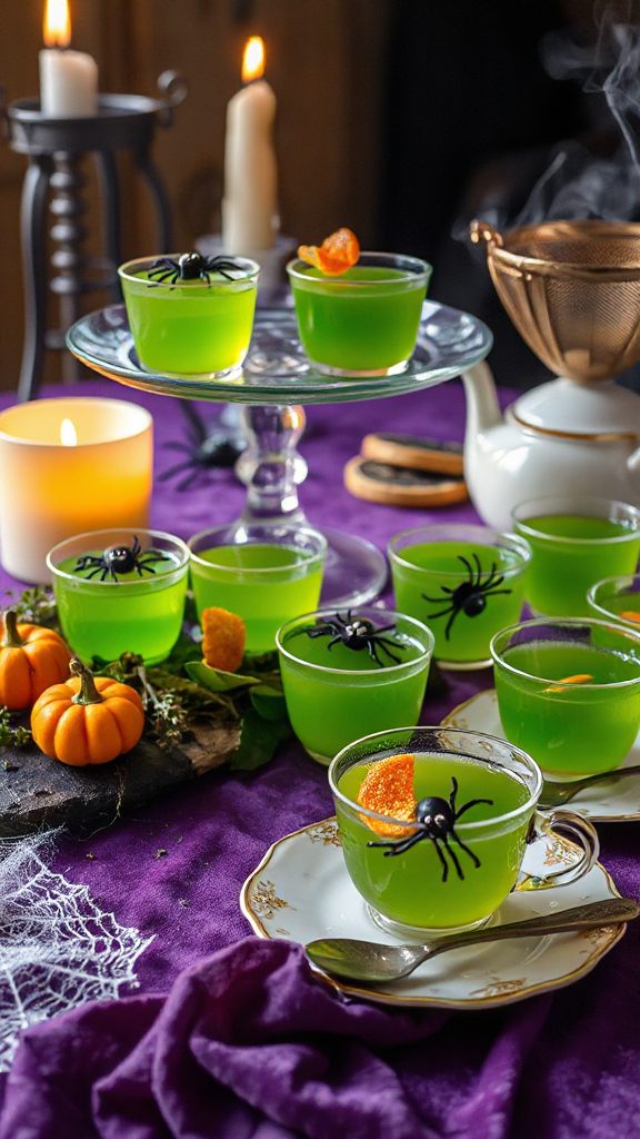 creepy gummy jello shots