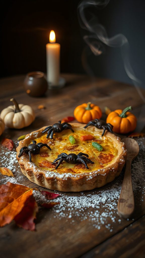 creepy halloween almond dessert