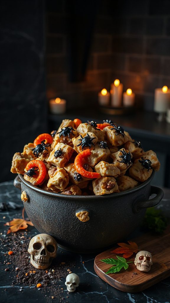 creepy halloween nougat clusters creepy halloween nougat clusters