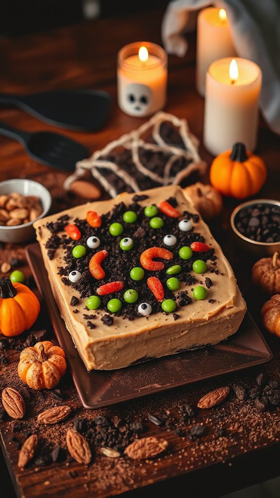 creepy halloween peanut butter fudge creepy halloween peanut butter fudge