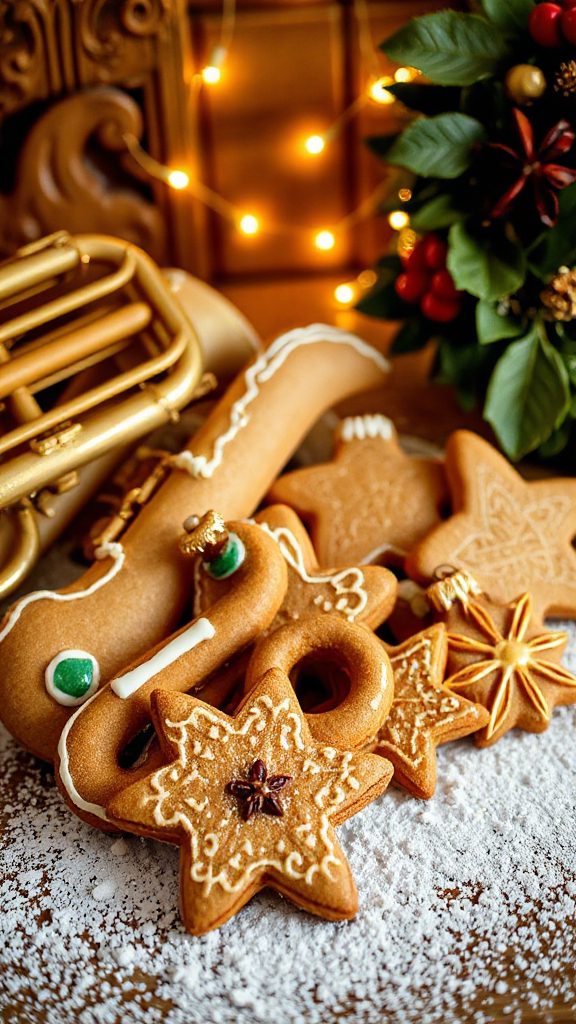 creole spiced gingerbread cookies