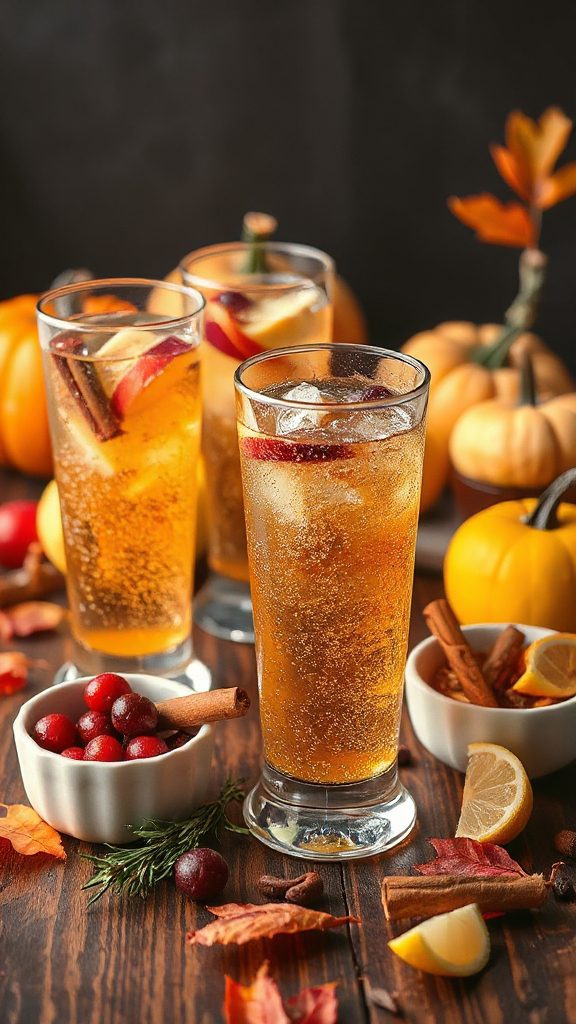 crisp apple cider cocktail