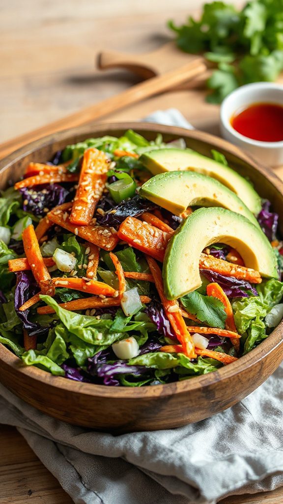 crisp asian cabbage salad