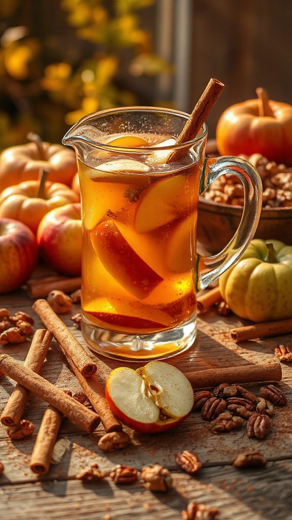 crisp autumn apple cocktail