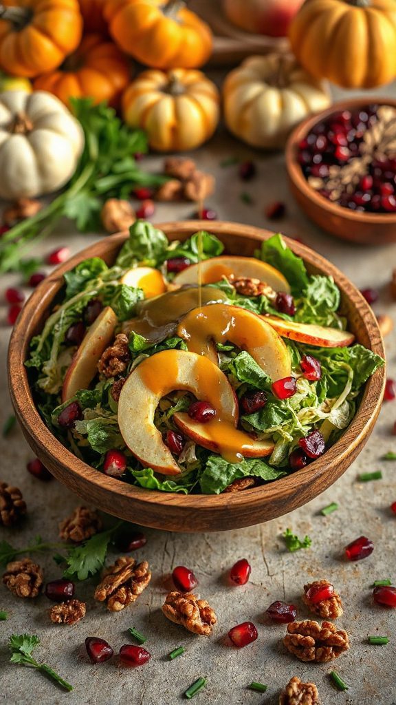 crisp autumn salad delight