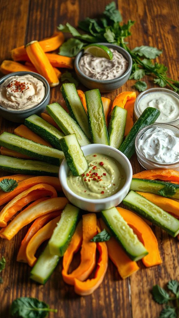 crisp refreshing cucumber snacks