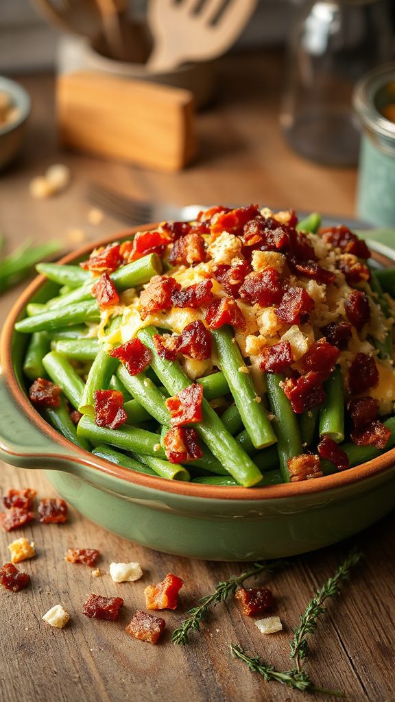 crispy bacon cheddar casserole