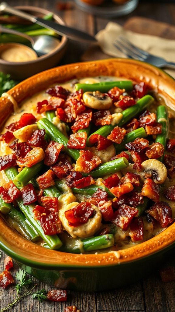 crispy bacon enhanced casserole recipe