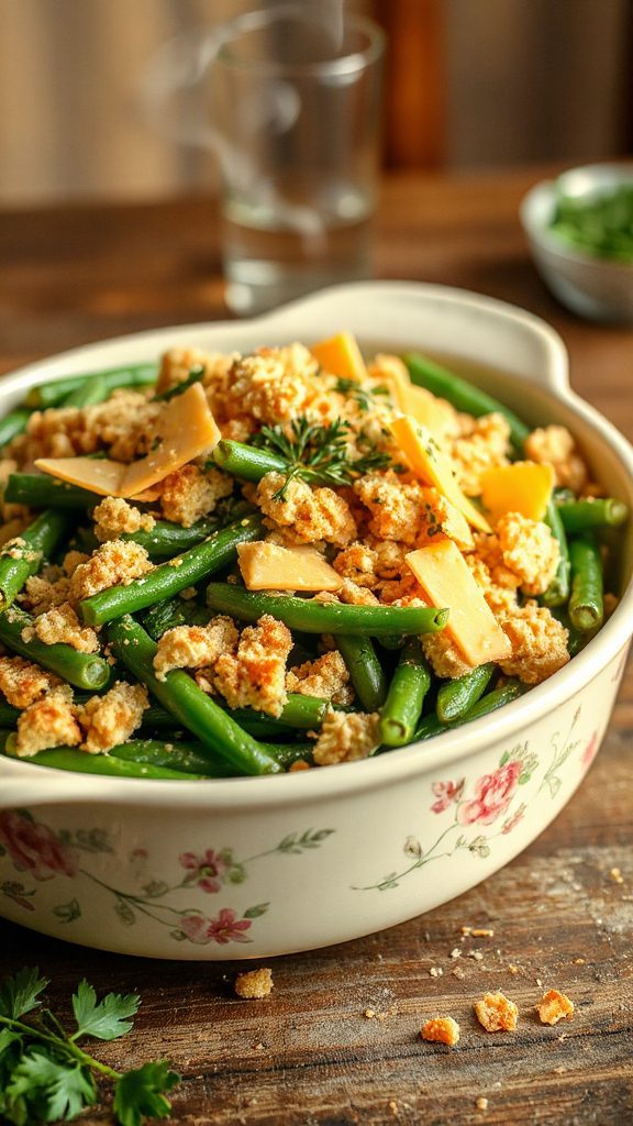 crispy buttery green beans crispy buttery green beans