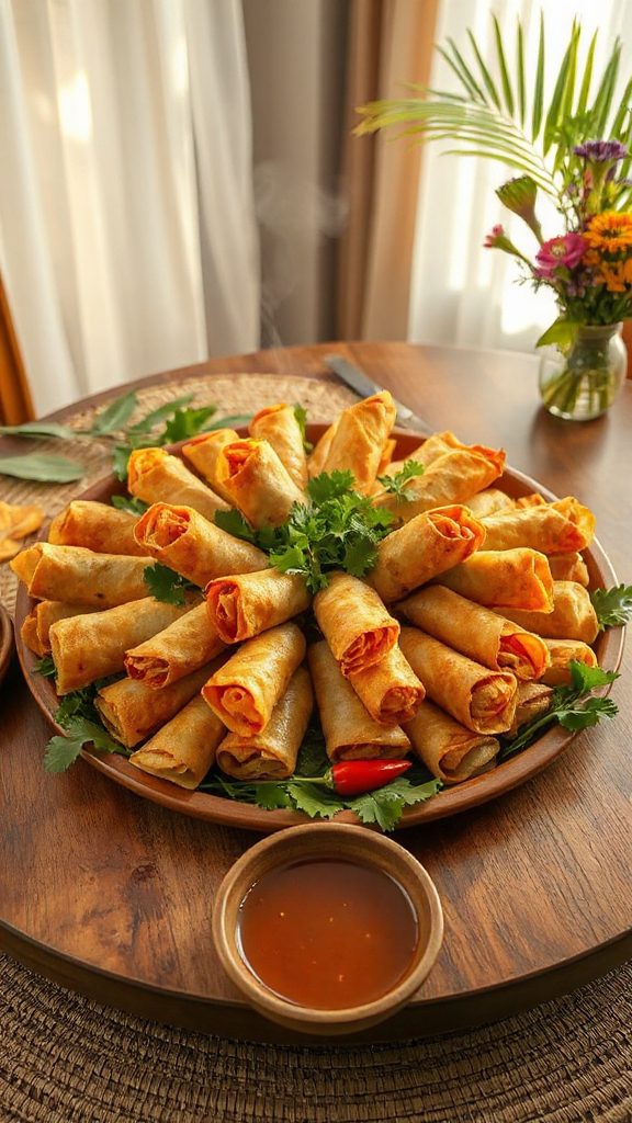 crispy filipino spring rolls