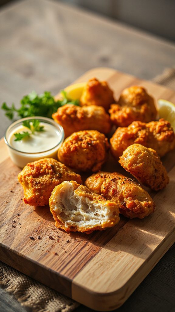 crispy fried chicken bites