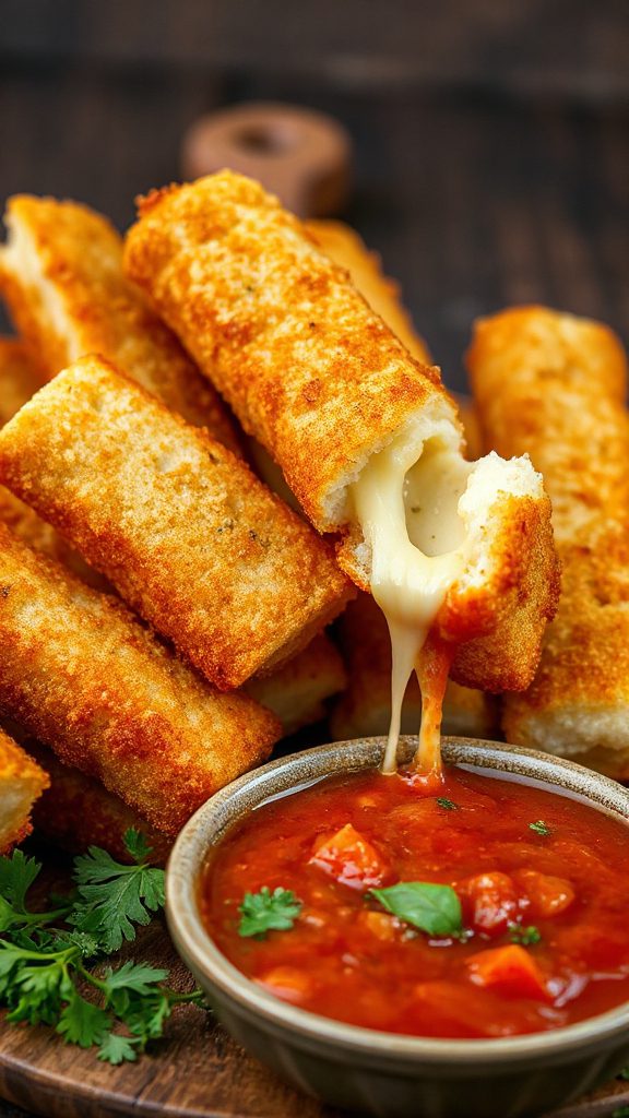 crispy gooey cheese snack crispy gooey cheese snack