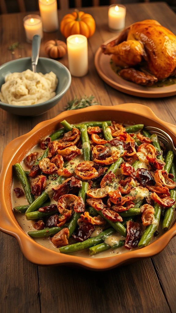 crispy green bean casserole
