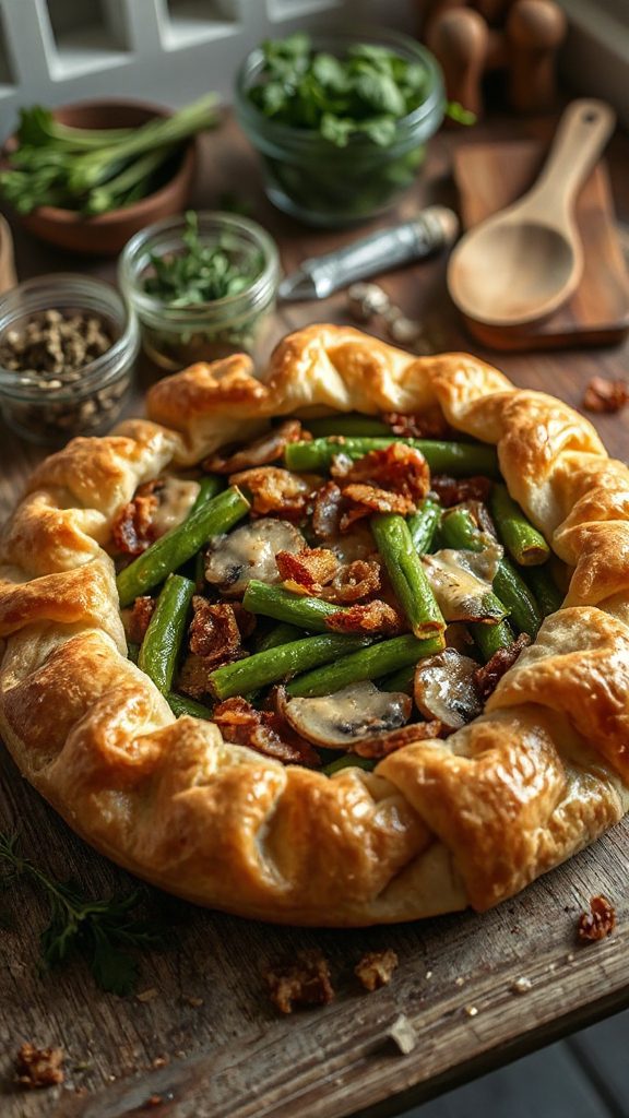 crispy green bean casserole