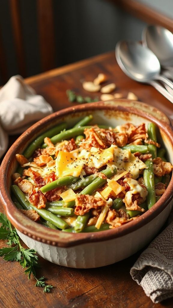 crispy green bean casserole