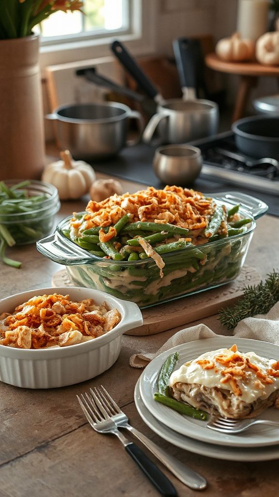 crispy green bean casserole