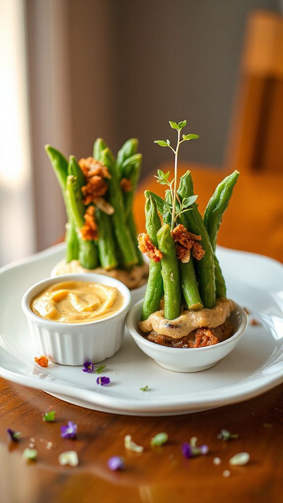 crispy green bean delights