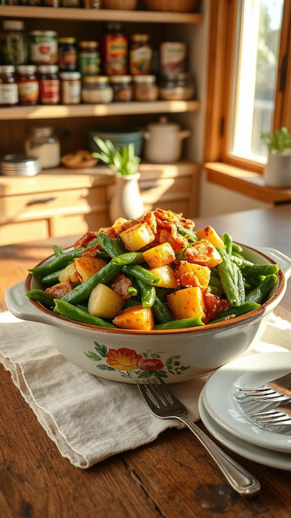 crispy green beans casserole