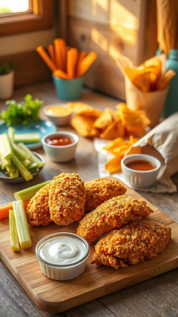 crispy homemade chicken tenders
