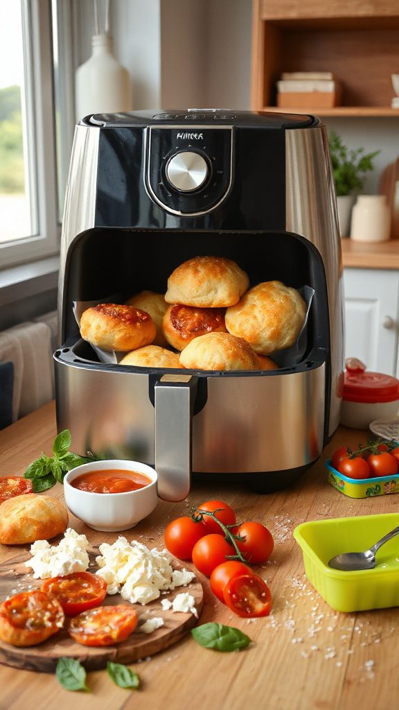 crispy homemade pizza rolls