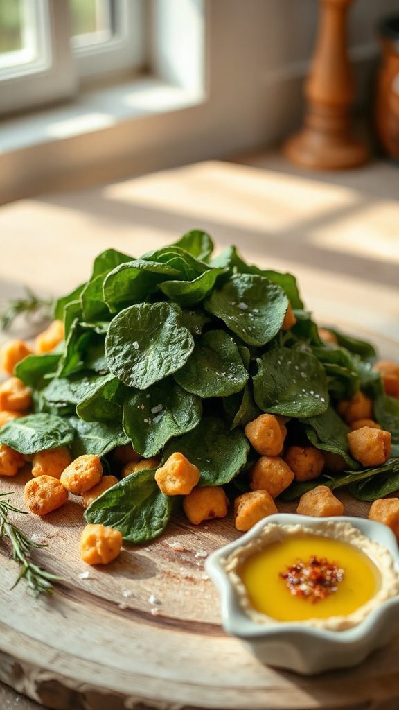 crispy nutrient packed spinach chips crispy nutrient packed spinach chips