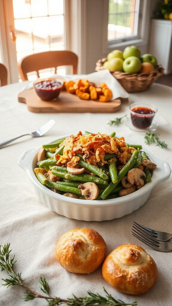 crispy onion green bean casserole crispy onion green bean casserole