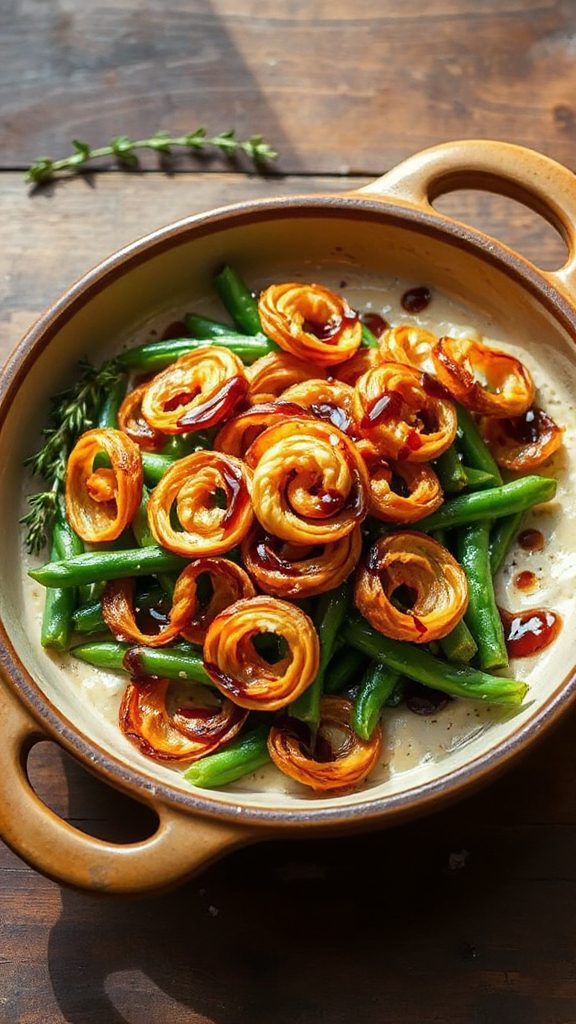 crispy shallots for casseroles