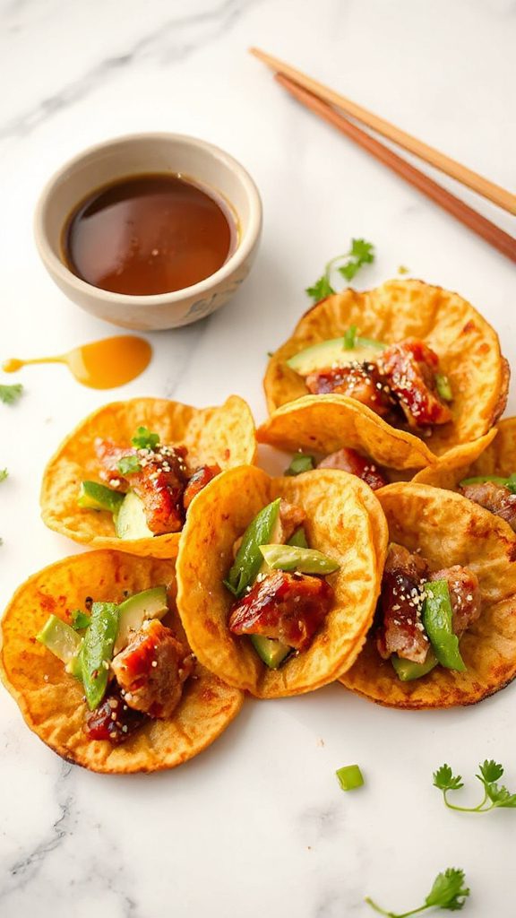 crispy sushi taco delight crispy sushi taco delight