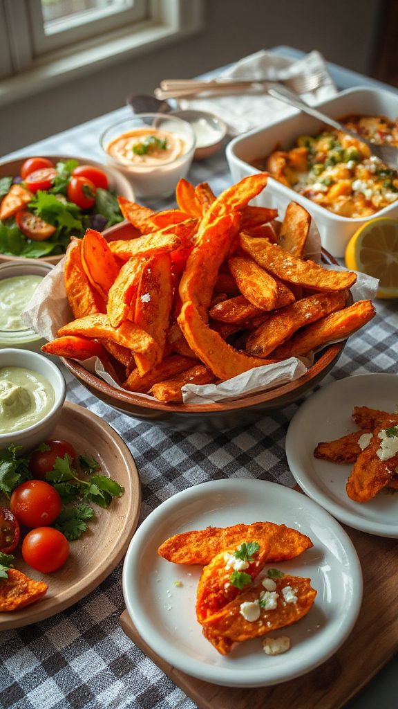 crispy sweet potato fries crispy sweet potato fries