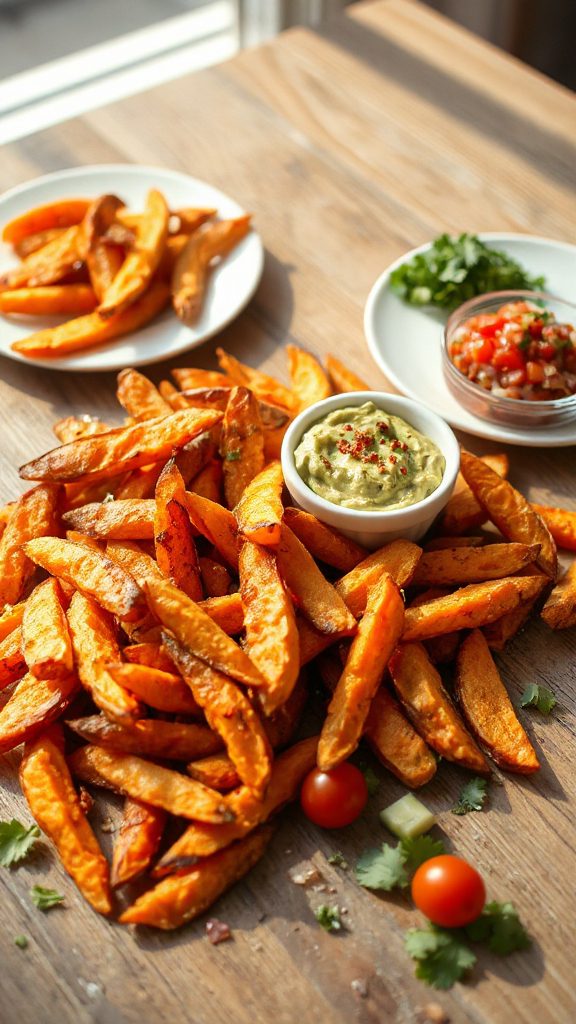 crispy sweet potato fries