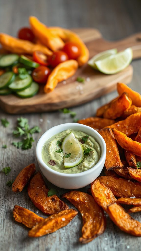 crispy sweet potato fries