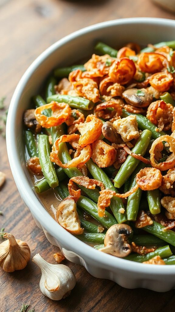 crispy vegan fried onions