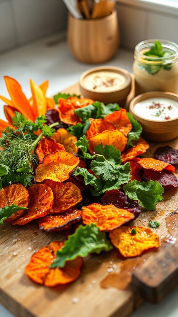 crispy vegetable chips recipe