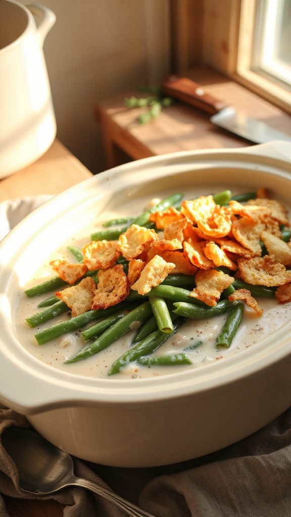 crockpot green bean casserole