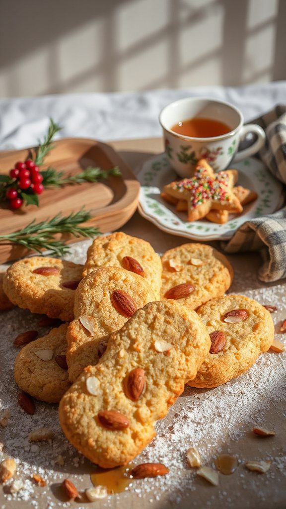crunchy almond cornmeal biscotti crunchy almond cornmeal biscotti