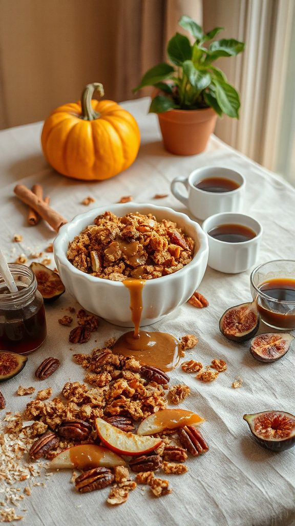 crunchy caramel pecan granola crunchy caramel pecan granola
