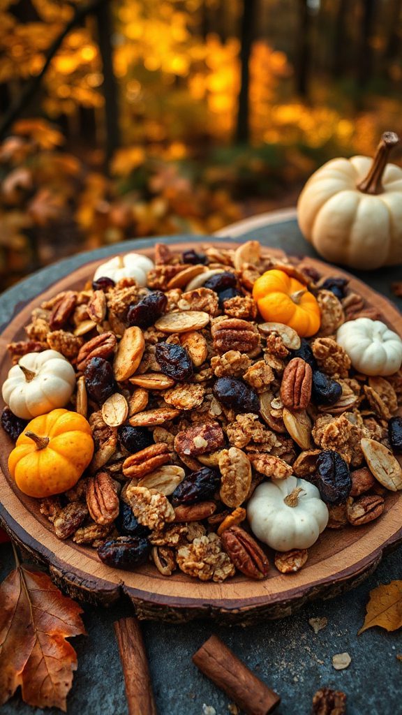 crunchy fall snack mix crunchy fall snack mix