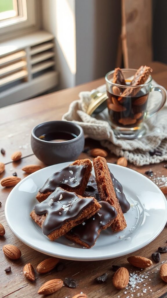 crunchy gluten free biscotti