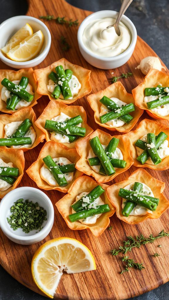 crunchy green bean bites