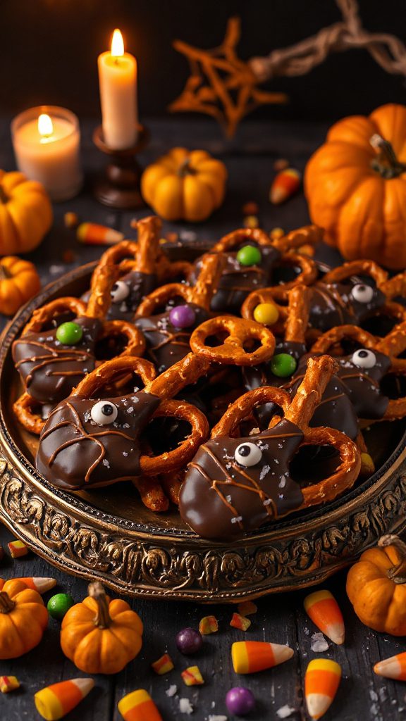 crunchy halloween snack treats