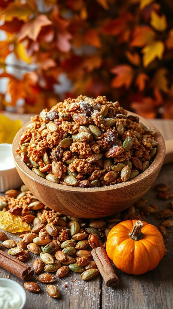 crunchy maple pumpkin granola crunchy maple pumpkin granola