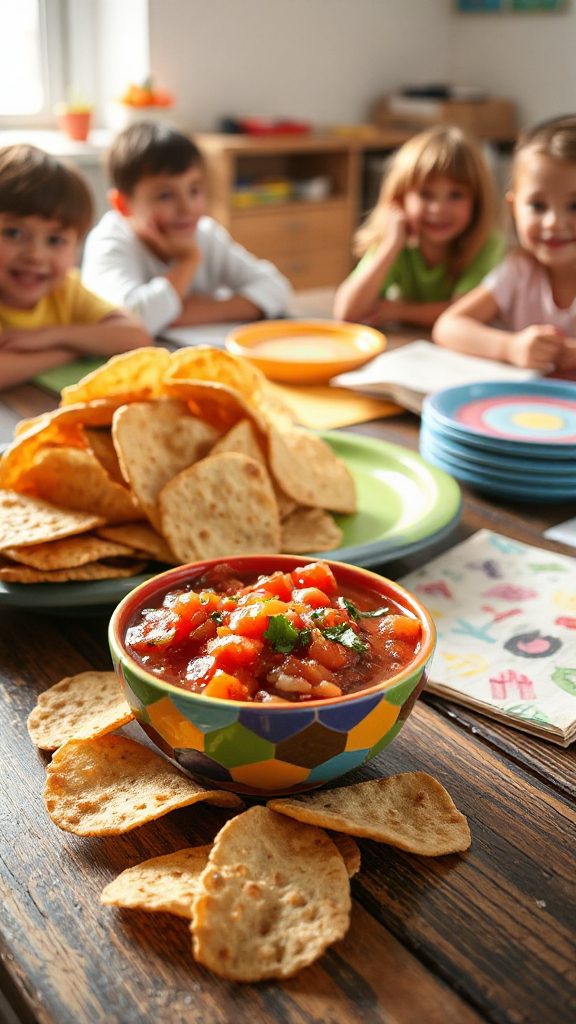 crunchy pita chips salsa crunchy pita chips salsa