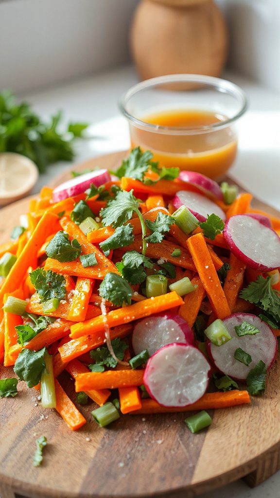 crunchy vegetable salad delight