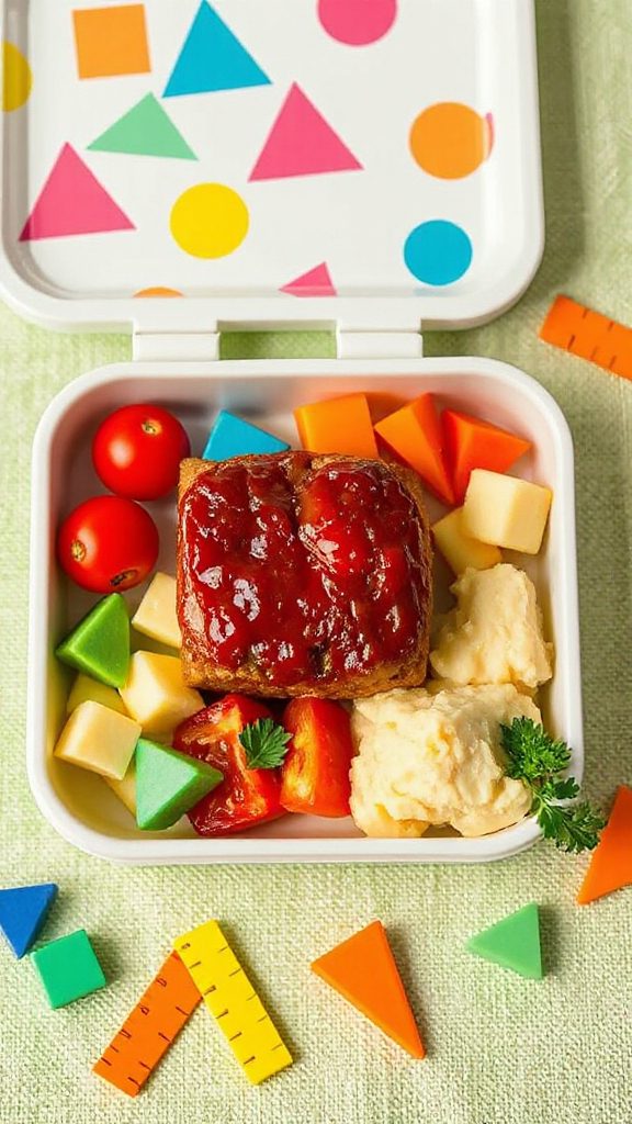 cube shaped mini meatloaf recipe
