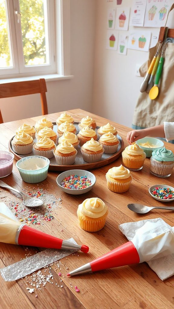 cupcake decorating for kids