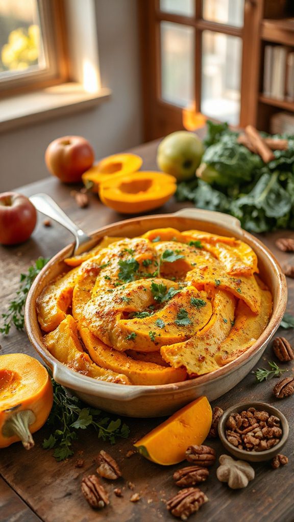 curried butternut squash gratin curried butternut squash gratin